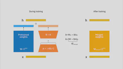 LoRA adapter integration